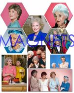 THE GOLDEN GIRLS,bea arthur,Rue McClanahan,BETTY WHITE,9pc MAGNET SET