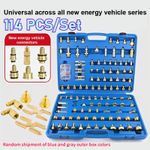 Car Air Conditioning Leak Detector 114PCS Auto Repair Tool Detection Tools Kit