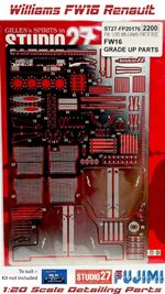 1:20 Williams FW16 Renault Detailing set by Studio 27 to suit Fujimi (not inc)