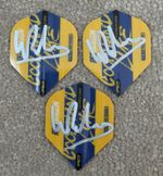 Personally Signed Red Dragon Coolhand Luke Humphries Darts Flights