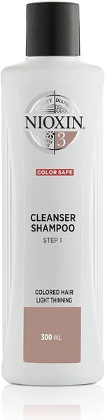 Nioxin System 3 Cleanser Shampoo For Coloured Hair - 300ml