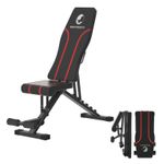 MAXSTRENGTH Exercise Fly Bench Adjustable Fitness Workout Home Gym Weightlifting