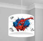 SPIDERMAN b CEILING DRUM LIGHT SHADE LAMPSHADE 10" 25cm