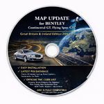 BENTLEY Continental GT , Flying Spur, GTC - CD 2015 SAT NAV DISC MAP UPDATE