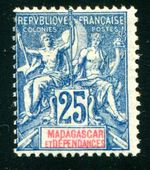 Madagascar 1900 Yvert 45 * €34 (F0818