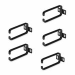 StarTech 5-Pack 1U Vertical Cable Management D-Ring Hooks For 19" Racks CMHOOK1U
