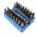 Screwdriver Assortment with Holder 1/4-Inch Hex Shank Set with Adapter