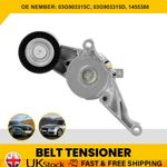 Aux Belt Tensioner fits VW TRANSPORTER Mk5 1.9D 03 to 09 Audi A3 Drive V-Ribbed
