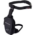 Alpinestars Access Thigh Bag Motorbike Luggage - Black / Black