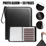 Zipper Ring Photo Archival Storage Film Binder Album+ 50x 135 35mm Negative Page