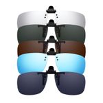 Read Optics Clip On Sunglasses, Polarised, Clip Over Your Glasses, UV400