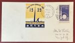 1939 New York World's Fair, Scott #853, Cover with tied Bayer Label