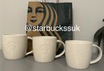 Starbucks Standard White Mermaid Coffee Mug Venti/Grande/Tall 20oz/16oz/12oz