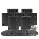 4.5 M All Black Speed Ramp Kit 10 mph 50 mm (Fixings Included)