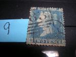 gb stamps victoria 2d plate 9