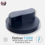 Flettner 3000 Van Wind Driven Rotating Roof Vent Horsebox Pickup Rotary UK 4X4