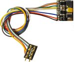 100903 NEM652 2A DCC + MM 9-Channel Function Decoder w/ SUSI H0/TT