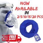2/5/10/20Pcs Reusable CPAP Mask Liners Fabric Cover Reduce Air Leak Skin Comfort