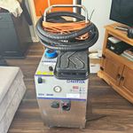 Nilfisk SDV 8000 Wheeled Steam Cleaner Machine with Hoses, Cable & Accessories