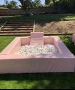 Peach Ball Pit With Slide