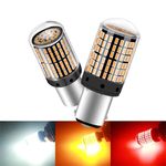 Car LED 1157 P21/5W 380 BAY15D 12v Stop Tail Brake Light Bulbs White CANBUS UK
