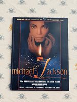 Michael Jackson Official 30th Anniversary Celebration Concert Programme Book