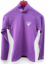 Billabong Women's Long Sleeve Rash Vest - Purple - Medium - UPF 50+