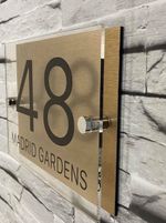 House Door Signs, Plaques Door, Numbers, Personalised Name Plate wall