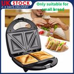 Small Sandwich Maker 2 Slice Sandwich Toaster Machine Non-Stick Easy Clean 750W