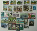 Trees Stamps Collection - 25 to 100 Different Stamps 