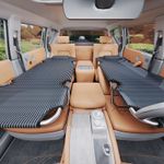 Car Folding Camping Bed Back Rear Seat Rest Foldable Mattress Travel Camping UK