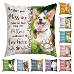 Personalised Custom Cushion Cover, Add Name or Photo, Handmade Pillow Case Pets