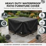 Heavy Duty Waterproof Garden Patio Furniture Cover for Rattan Table Cube Outdoor