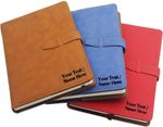 Personalised Notebook  PU Leather Notepad Journal Diary A5 Size Lined Notebook