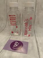 Personalised Slimming milk allowance Bottle, 350ml Semi HEx A WW Diet