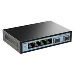 SODOLA 6 Port 2.5Gb Web Managed Switch, 4 x 2.5G Base-T Ports & 2 x 10G SFP,