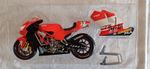 minichamps motorcycle 1/12 signed Troy Bayliss Moto GP