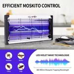 Bug Zapper Electric Insect Fly Killer Mosquito Pest Trap UV LED Indoor Lamp UK