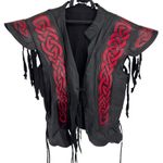 ✅ Handmade Leather Vest Lace Up Corset Ren Faire Costume Renaissance Men’s 🔥
