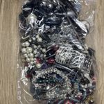 2KG Job Lot Mixed Costume Jewellery Bundle Craft Bead ReSell Upcycle FREE UK P&P