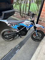 Electric Motorbike CRX 800w Blue