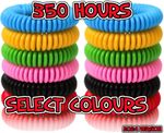 Mosquito Repellent Bracelets  All Natural, Deet Free & Waterproof  Select Colour