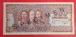 Romania  500  lei 1949 Specimen , D/1 000000