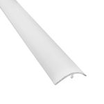 2.5M Knock-In 27mm  T-Trim White Caravan Campervan