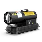 DAHTEC 20-30kW Industrial Diesel Kerosene Space Heater Portable, Workshop Garage
