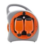 Extension Cable Reel Weatherproof 2 Socket 20 Metre 13Amp Tower TP32062