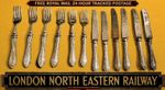 London North Eastern Railway LNER dining car Knives & Forks Cutlery Silver Plate