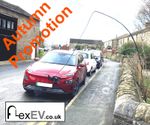 Overhead EV Charging Cable Protector. Completely avoid any trip risk concerns.