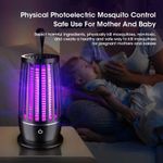 Mosquito Killer Lamp Electric Rechargeable Zapper Bug Fly Insect Trap UV Light