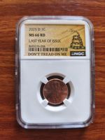 2025-D Lincoln Cent — NGC MS66 RD ("Don't Tread on Me" - Variant)